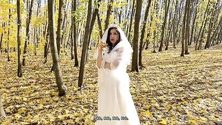 A wedding day is not a barrier for cheating, especially with Russians