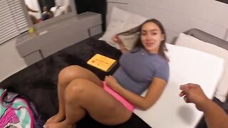 The guy fucked his stepdaughter in the ass, a classic scenario