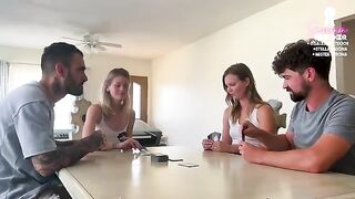 We swear, together until their last orgasm. A hot card game