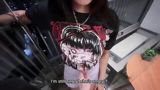 A hot chick gets her pussy railed hard and finishes with a messy climax