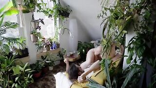 The couple enjoyed passionate, intimate sex while following a sensual rhythm
