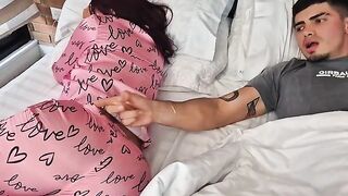 The naughty girl was fucked at home by her best friend