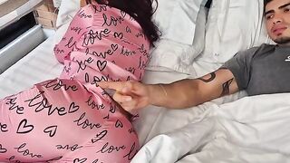 The naughty girl was fucked at home by her best friend