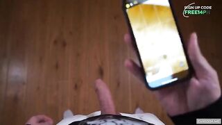 The girl was greatly fucked in her mouth and pussy during an unexpected encounter