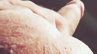 A guy’s moaning and dirty talk drive her wild