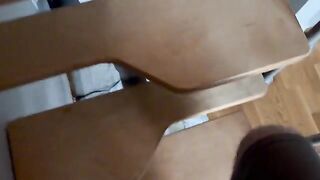 A cute girl has sex and swallows cum