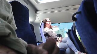 A risky blowjob with a stranger in the bus, just like in the wild swinger stories shared by Ines & Uwe, where they explore their passion for erotic photos and videos and love to dive into real, daring encounters