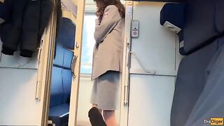 I had a good idea choosing the couple for sex on the train
