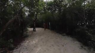 Girl with a great ass was picked up on the beach and fucked