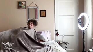 The girl removes the condom and adjusts the pace herself