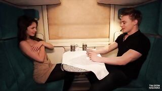 There was enough room in the partner's compartment for an orgasm