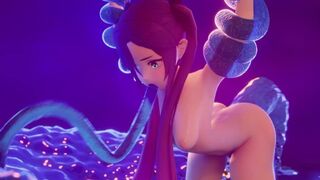 The petite Mona from Genshin Impact is a bad girl