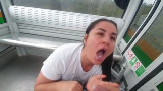 I got caught fucking in Medellin's cable car kathalina7777