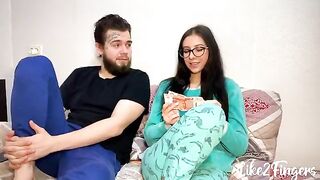 Hot stepsister gets her cute ass gapped in this hot video