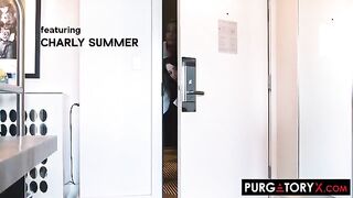Room service gone wrong in a steamy scenario