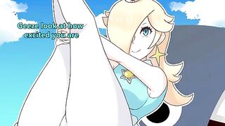Rosalina grants your wish - femdom hentai joi with intense edging